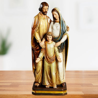 Holy Family Statue 12-inch - Guadalupe Gifts