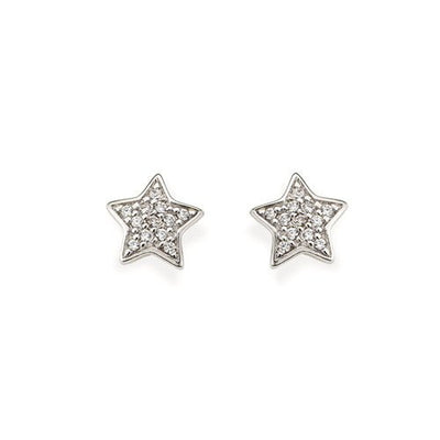 Sterling Silver Star Earrings - Guadalupe Gifts