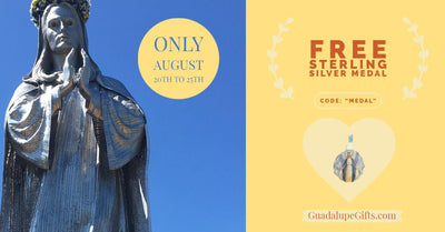 Attention! Free Sterling Silver Medal of Our Lady of Grace