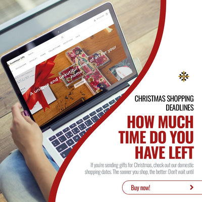 Christmas shopping deadlines, how much time do you have left?