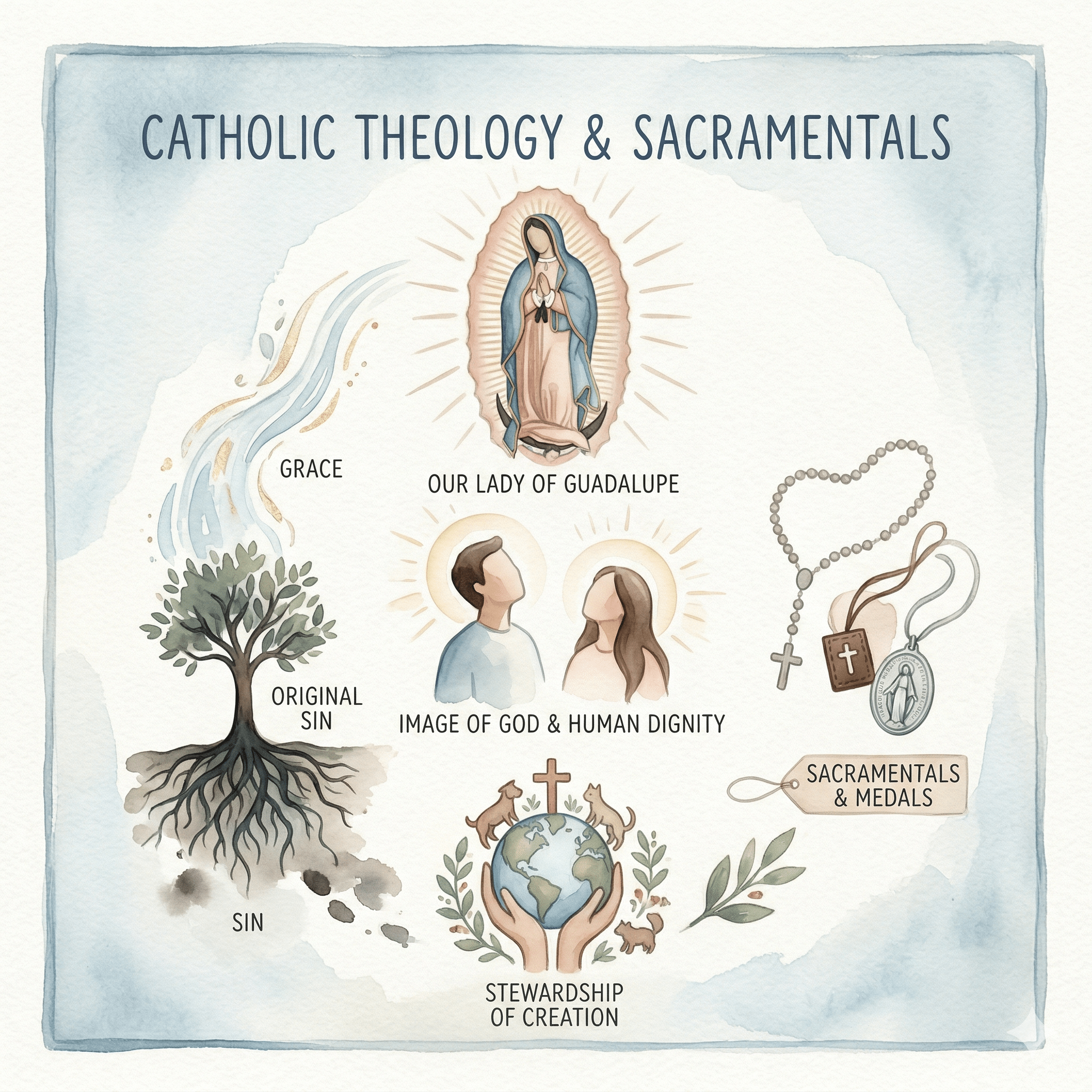 Created in God's Image: Catholic Theology & Human Dignity – Guadalupe Gifts