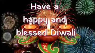 Dear friends from India,  Have a happy and blessed Diwali!