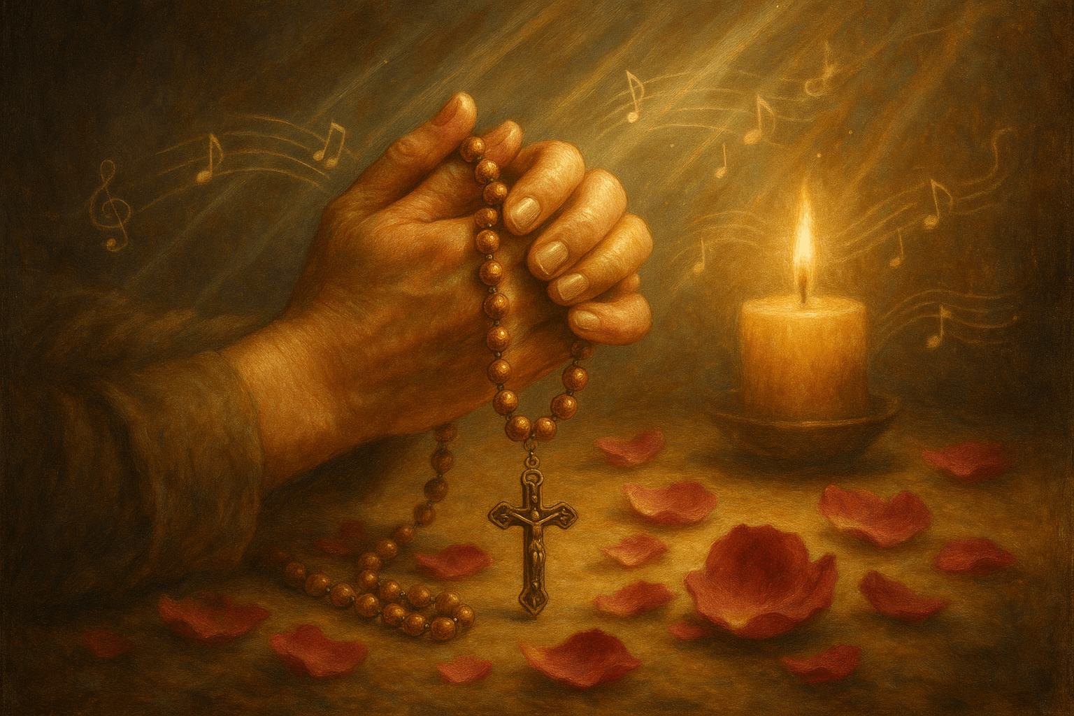 MOLITVA ZA MIR U DUŠI -KADA JE SRCE PUNO BRIGA 5 The Rosary as Sensory Prayer | Touch, Sight, Sound, and Spirit – Guadalupe Gifts