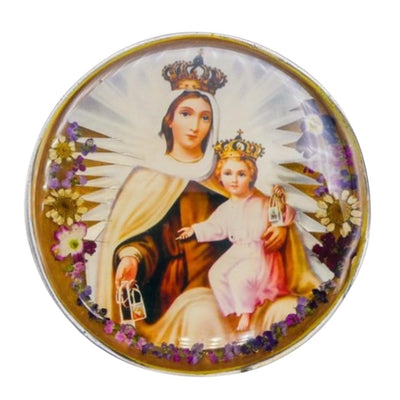 Our Lady of Mount Carmel rosary box