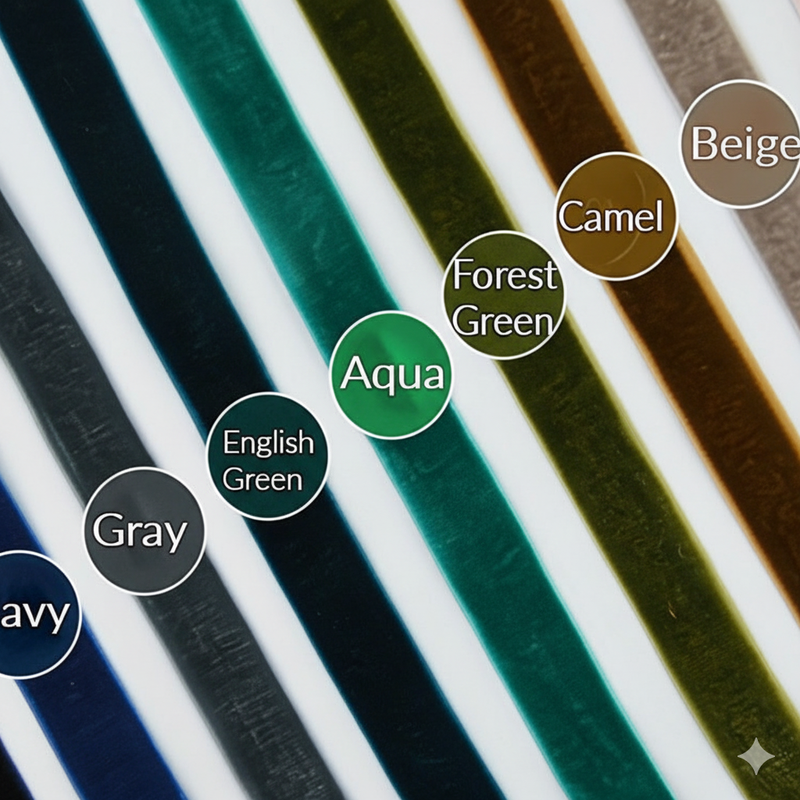 Gold-Plated Miraculous Mary Velvet Bracelet 7.5-inch