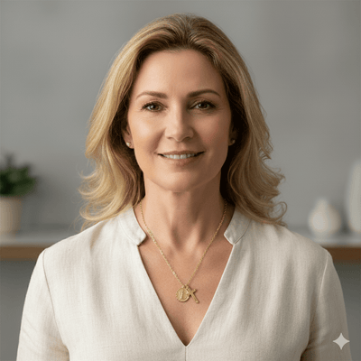 Gold Vermeil Cross & Guadalupe Necklace 18 - inch - Guadalupe Gifts