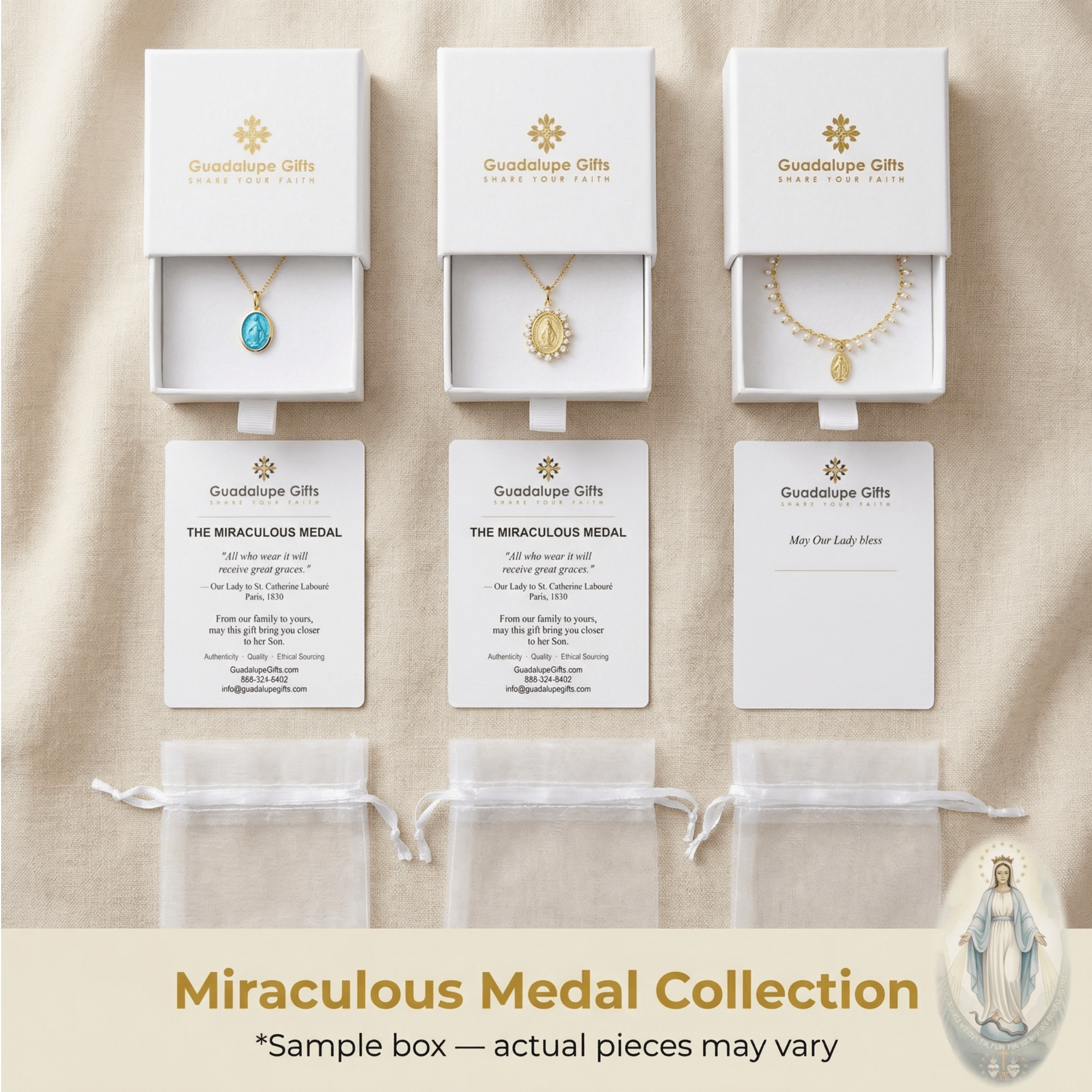 Miraculous Medal Gift Box - Guadalupe Gifts