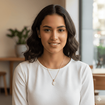 Mother of Pearl Our Lady of Grace Necklace With Beaded Chain 18 - inch - Guadalupe Gifts