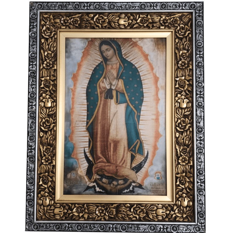 Original Virgen de Guadalupe Art – From Basilica to Your Church - Pre - order Only - Guadalupe Gifts