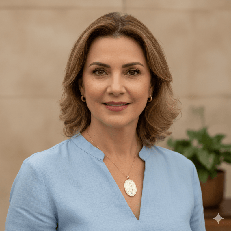 Silver 14k Gold Bezel Virgen de Guadalupe Medal 1.2" x 1" - Guadalupe Gifts