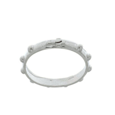 Silver Rosary Ring - Guadalupe Gifts