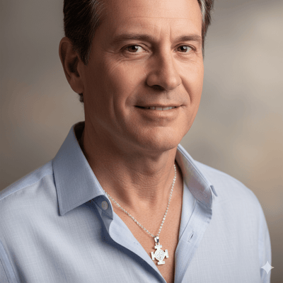 Silver Saint Benedict Medal Cross Necklace 18 - inch - Guadalupe Gifts