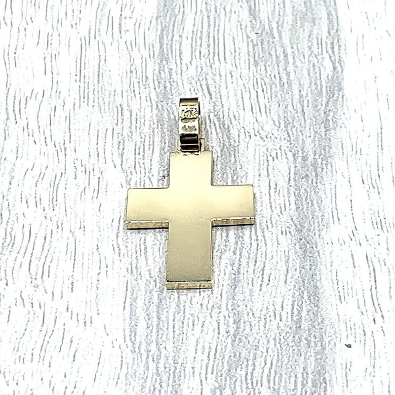 14k Gold Latin Cross Pendant - Guadalupe Gifts