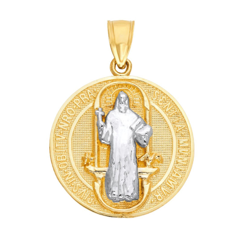 gold saint benedict medal