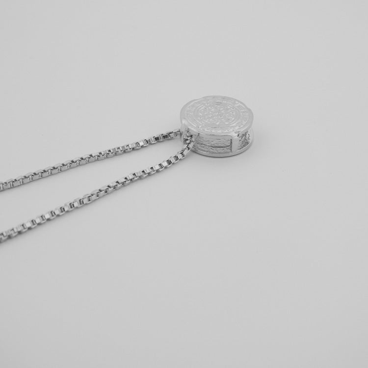 perspective view benedict medal necklace