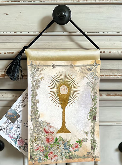 Holy Eucharist Blessing Phone Pouch 9" x 5.5" - Guadalupe Gifts