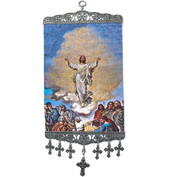 Jesus & Apostles Tapestry Banner - Guadalupe Gifts