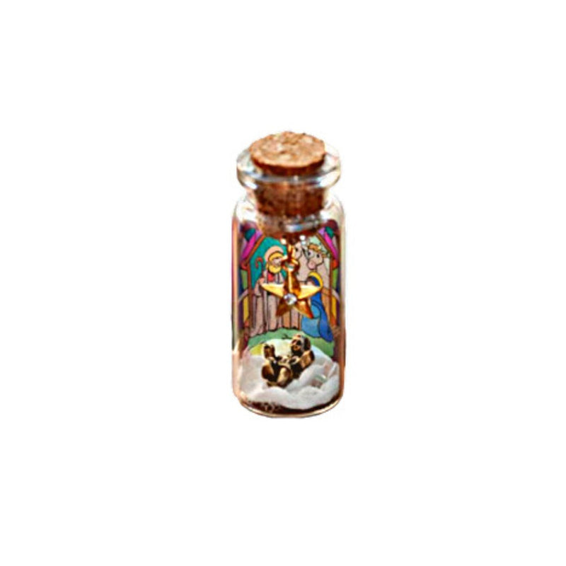 Miniature Christmas keepsake - Baby Jesus Charm with Star - Guadalupe Gifts