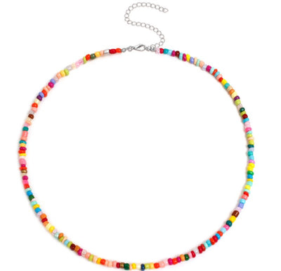 Multicolor Beaded Choker - Guadalupe Gifts