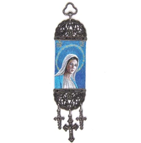 Our Lady of Grace Tapestry Banner - Guadalupe Gifts