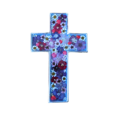 Metal Cross Wall Art - Guadalupe Gifts