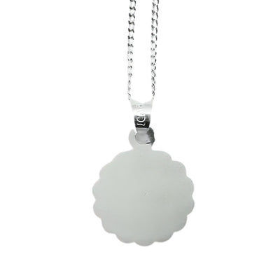 Silver First Communion Boys' Necklace - Guadalupe Gifts