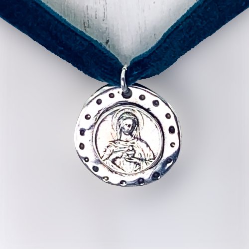 Silver-Plated Mary&