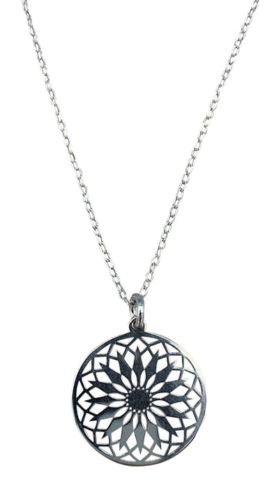 Silver "Valeria" Necklace - Guadalupe Gifts