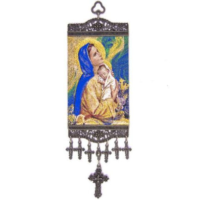 Virgin Mary Tapestry Banner - Guadalupe Gifts